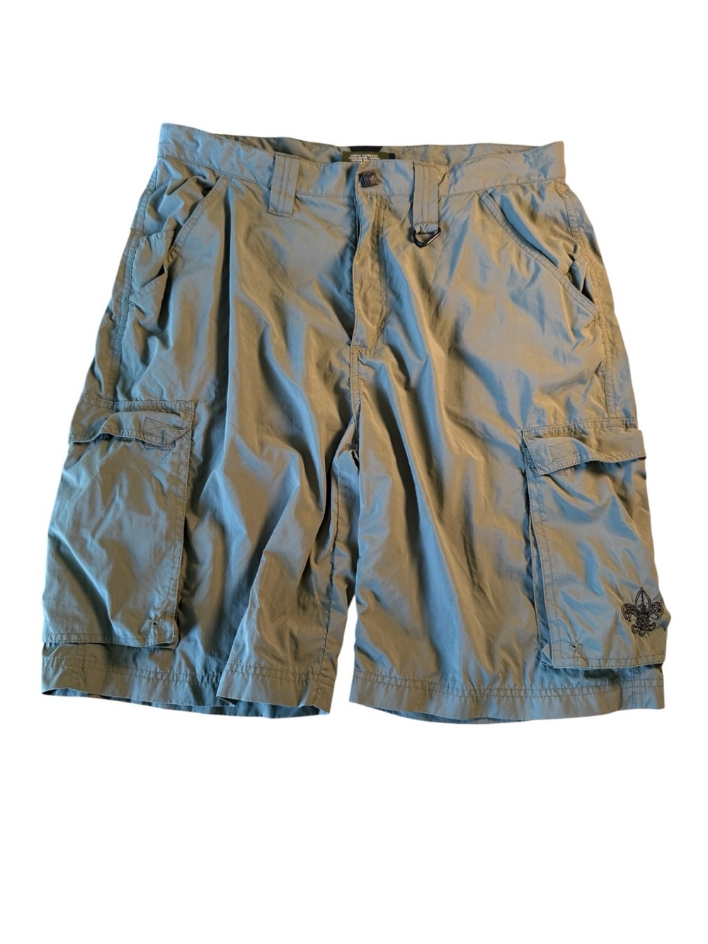 Boy Scouts of America Centennial Uniform Shorts Olive Green Men M Supplex Cargo